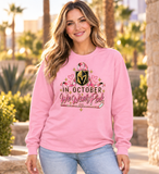 Hockey October Breast Cancer Awareness Shirt