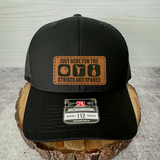 Gift for Bowler Men's Funny Hat Strikes and Spares