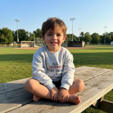 All Legends Start Small Baseball Sweatshirt for Toddlers