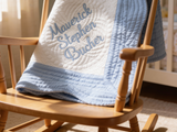 Personalized Baby Blanket - 36 x 46 Inches - Full Name