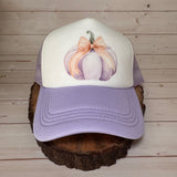 Ladies Pumpkin Hat for Fall and Halloween