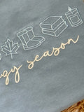 Cozy Season Fall Sweatshirt - Embroidered