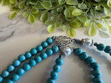 Wood Bead Rosary - For Baptism, First Communion or Confirmation